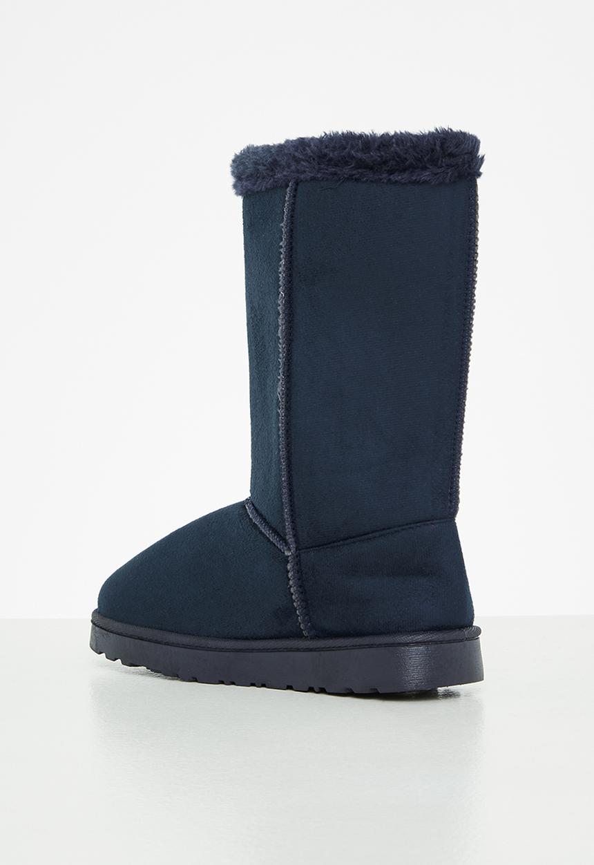 dailyfriday - Comfy tall boot - navy