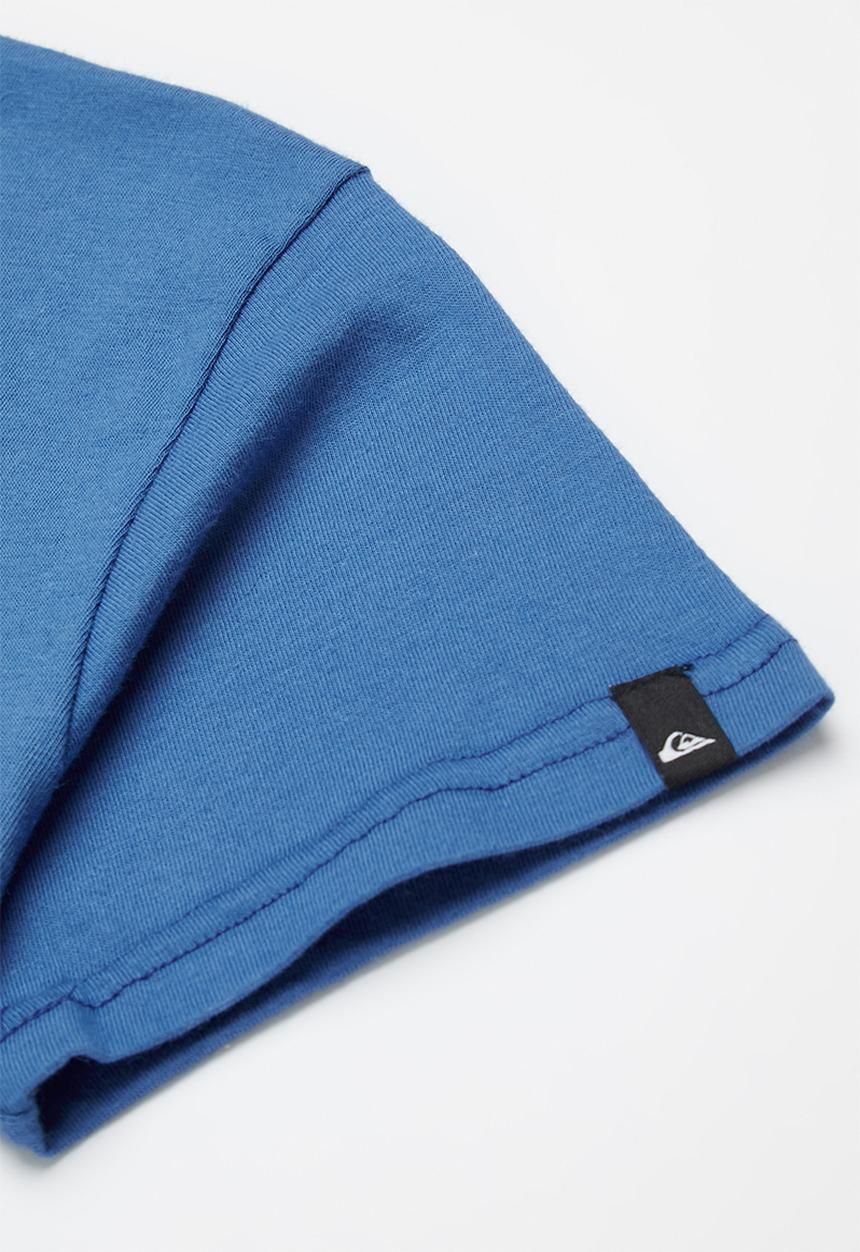 Quiksilver - Rushing back short sleeve boy - blue