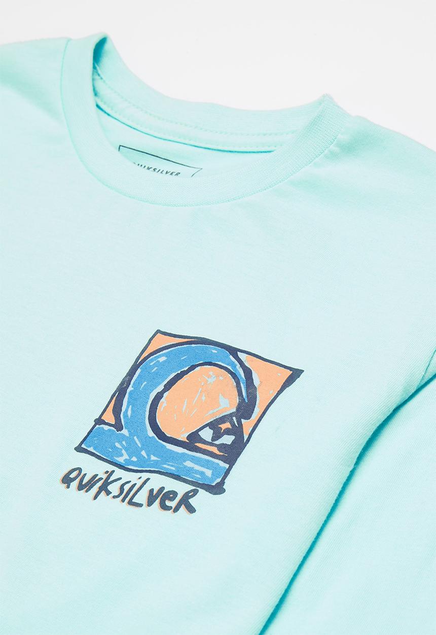 Quiksilver - Paint box long sleeve boy - blue