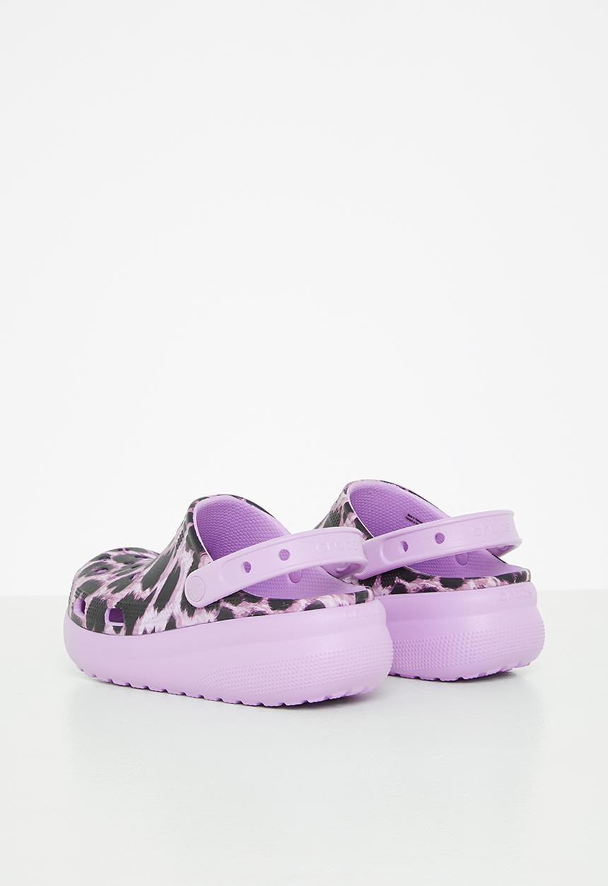 Crocs - Crocs animal cutie - purple leopard