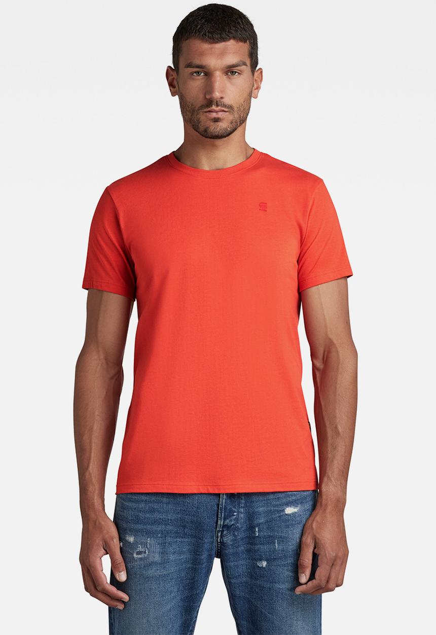 G-STAR - Base-s r t short sleeve - paprika