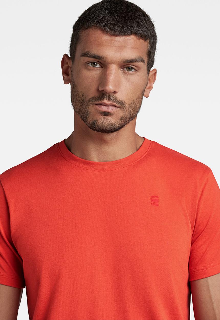 G-STAR - Base-s r t short sleeve - paprika