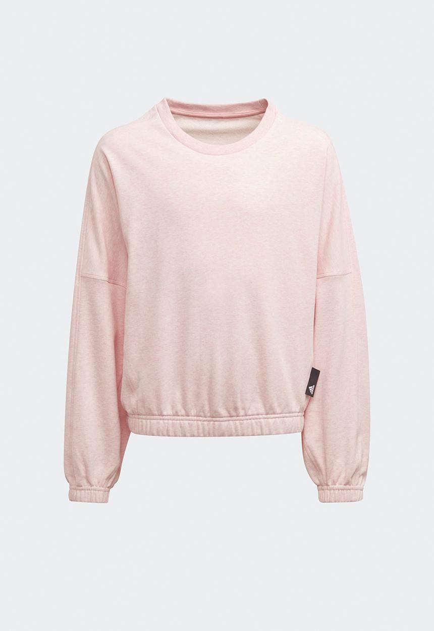 adidas Originals - G lounge crew - botanic pink mel & black