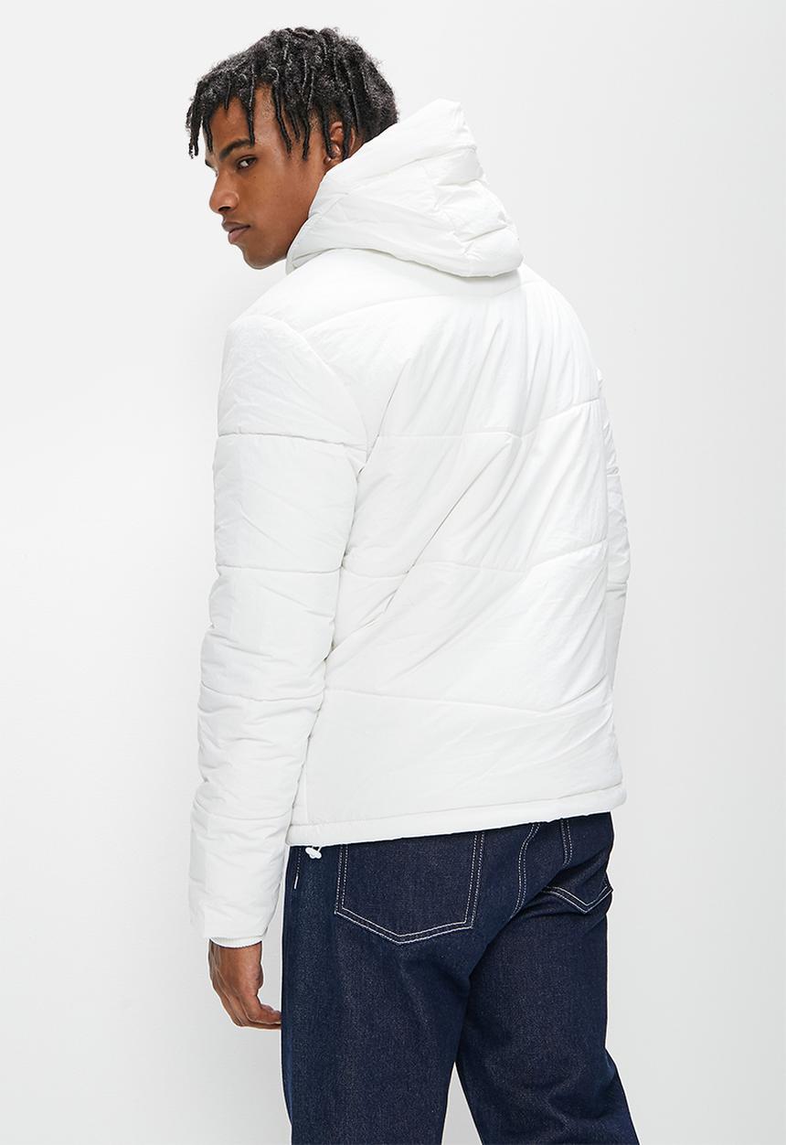 STYLE REPUBLIC - Heavyweight hooded puffer jacket - white