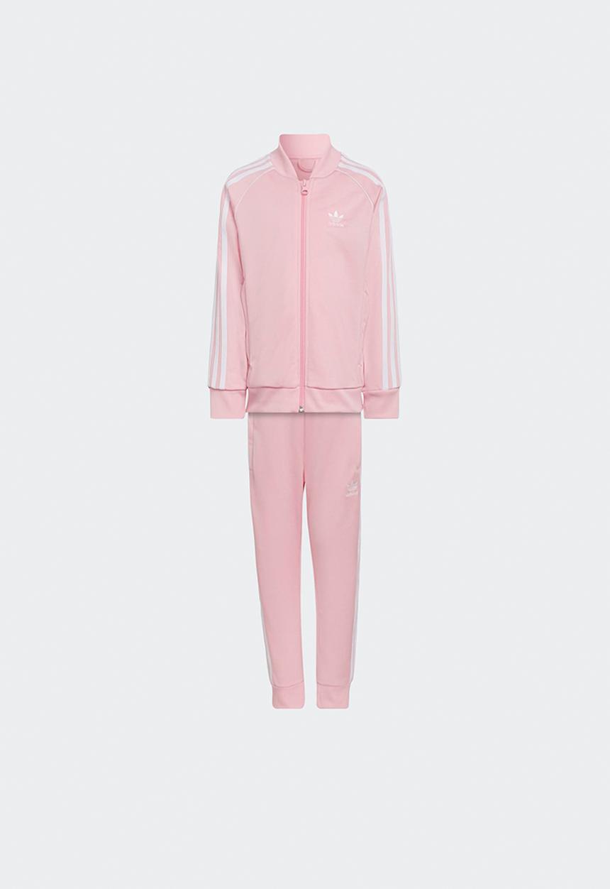 adidas Originals - Sst tracksuit - true pink & white