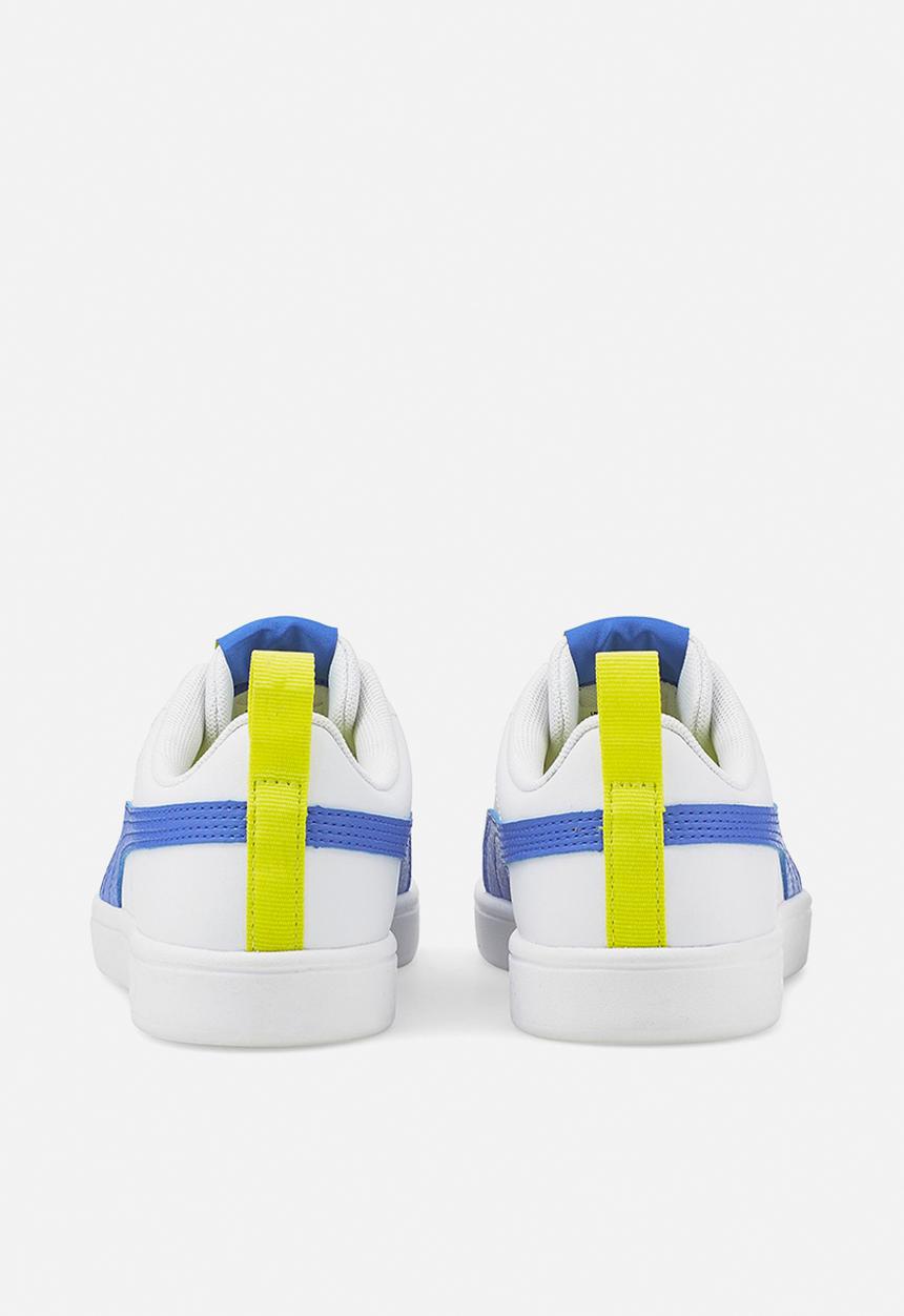 PUMA - Puma rickie jr - puma white-dazzling blue-nrgy yellow
