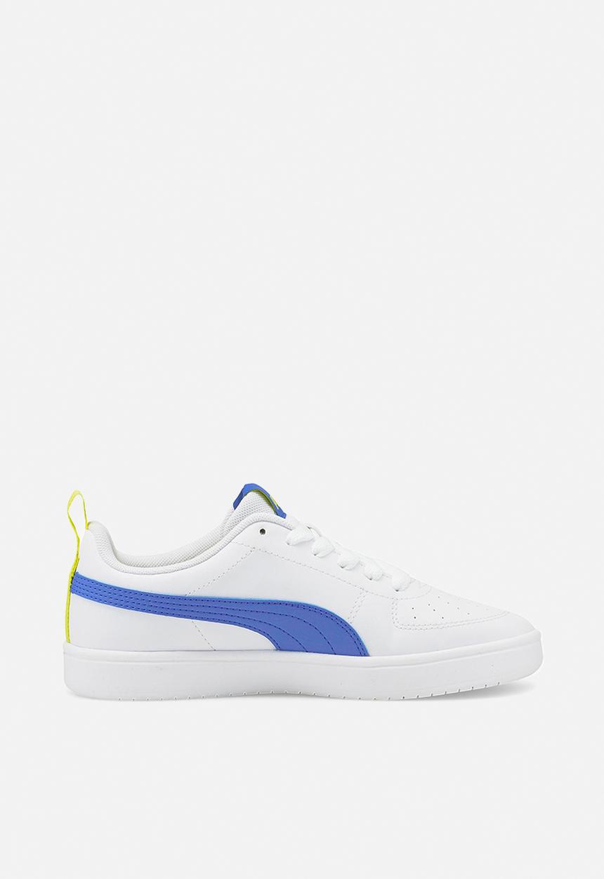 PUMA - Puma rickie jr - puma white-dazzling blue-nrgy yellow
