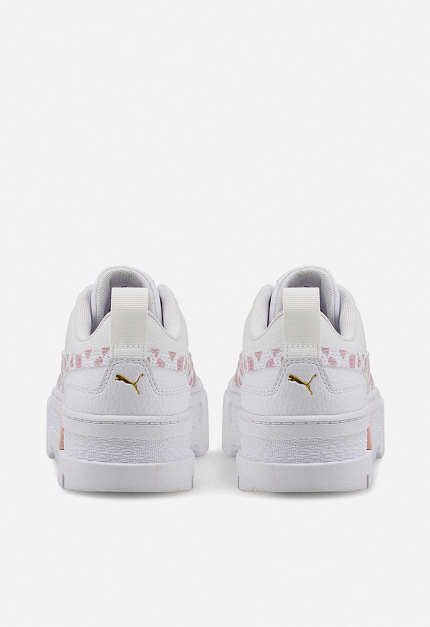PUMA - Mayze wild jr - puma white-prism pink