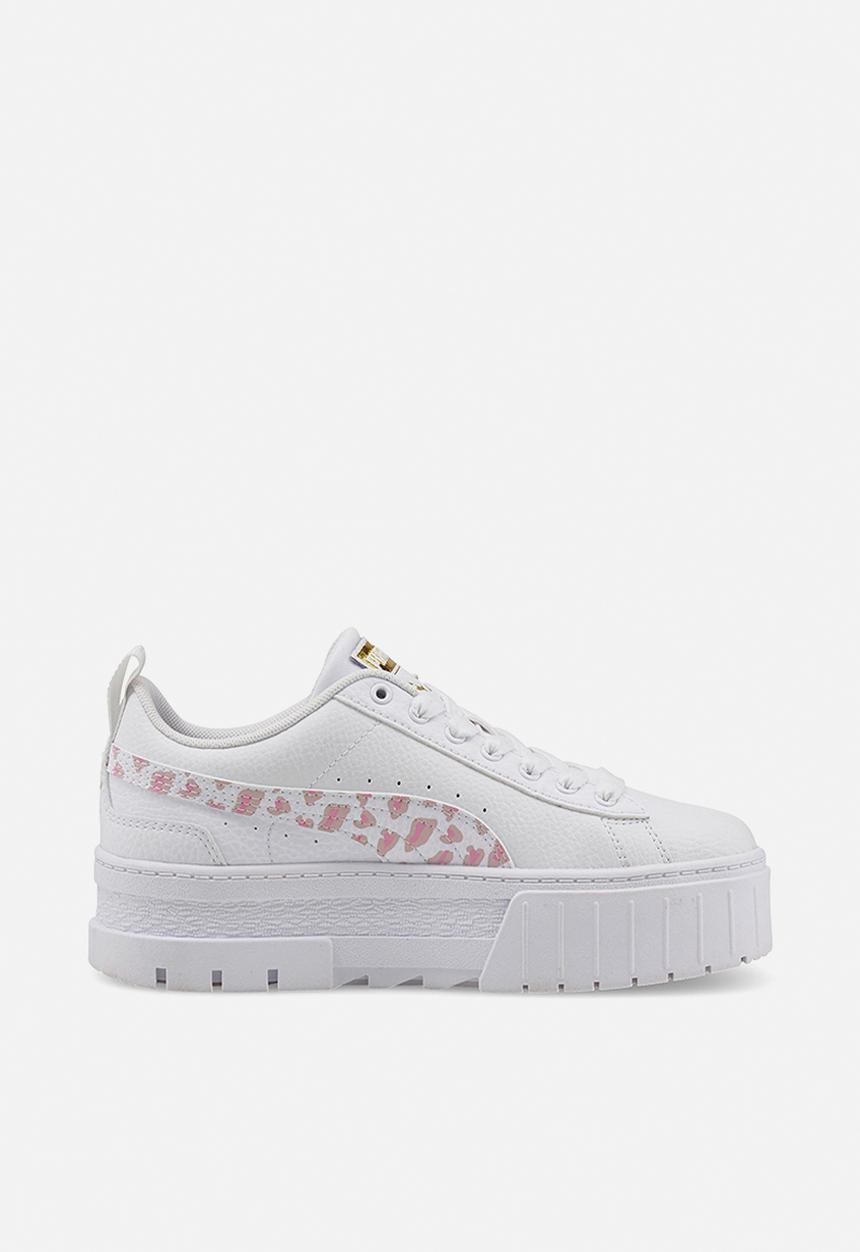 PUMA - Mayze wild jr - puma white-prism pink