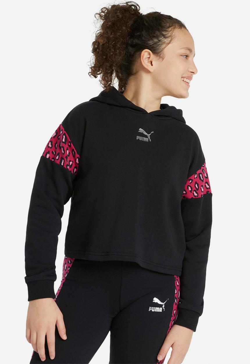 PUMA - Classics summer roar hoodie tr g - puma black