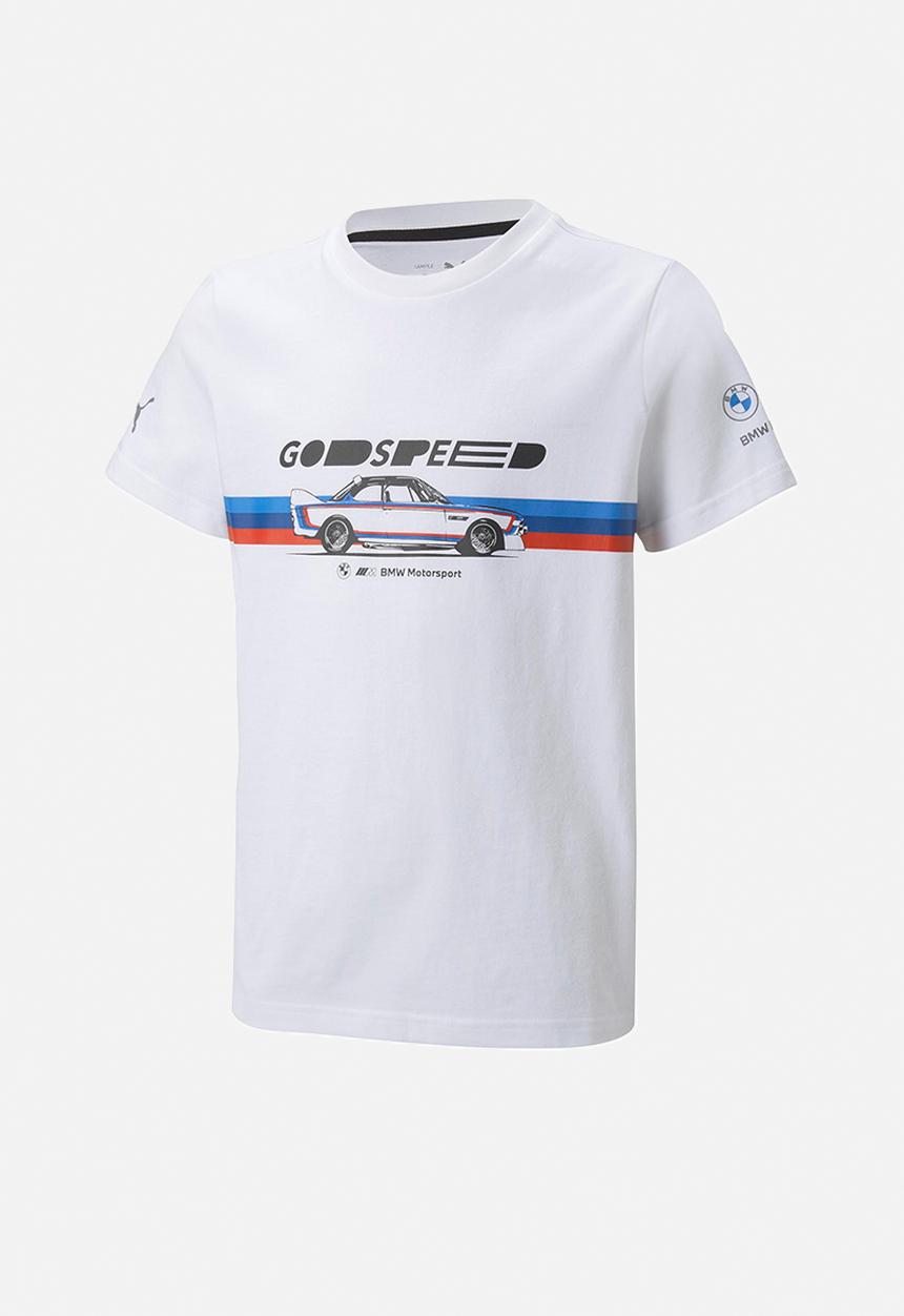 PUMA - Bmw mms kids car graphic tee - puma white