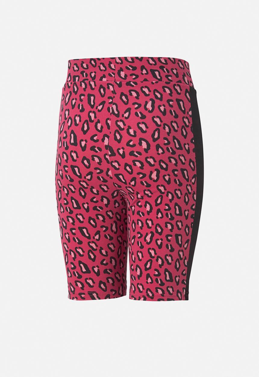 PUMA - Classics summer roar t7 aop short leggings g - beetroot purple