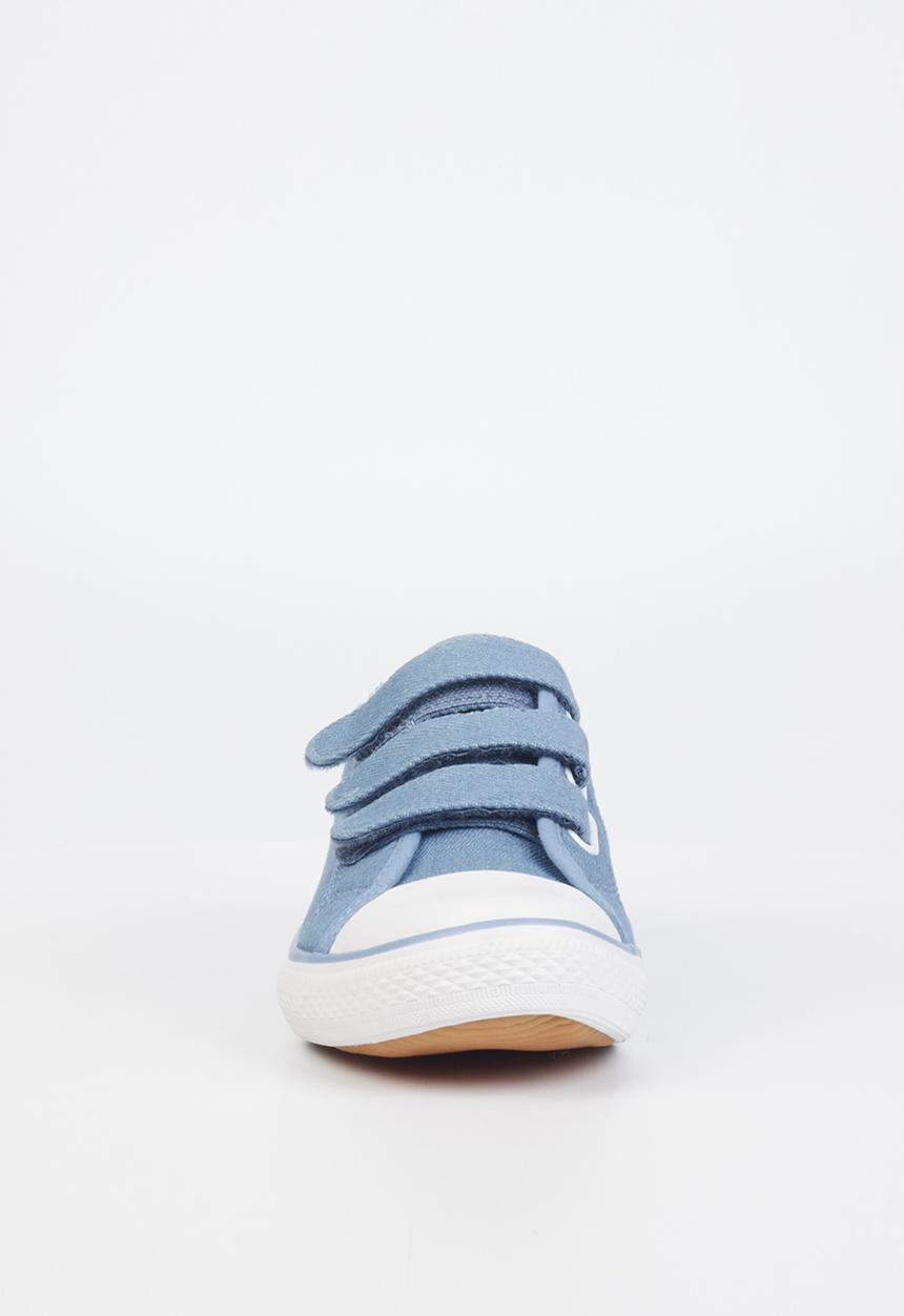 Miss Black - Jean2 velcro sneaker - blue
