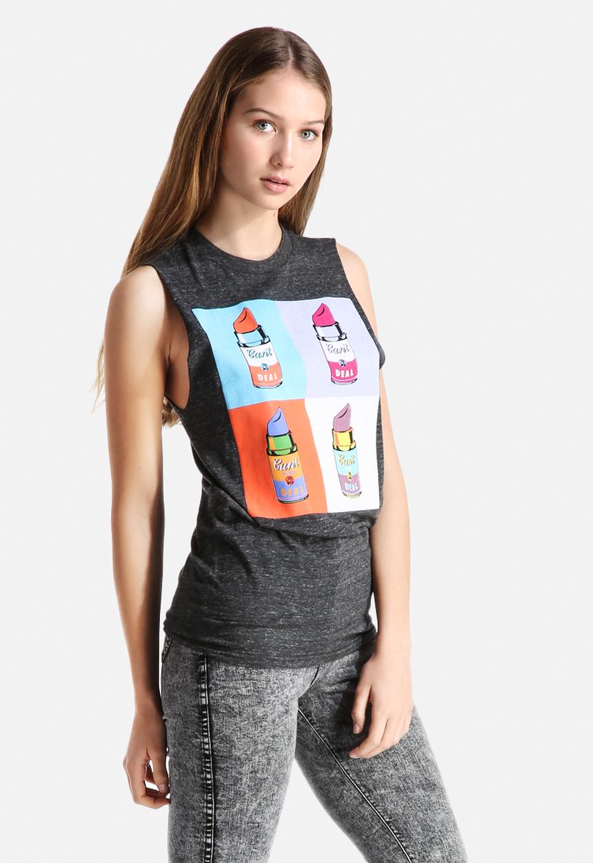 Reason - Can't Even Lipstick Muscle Tee