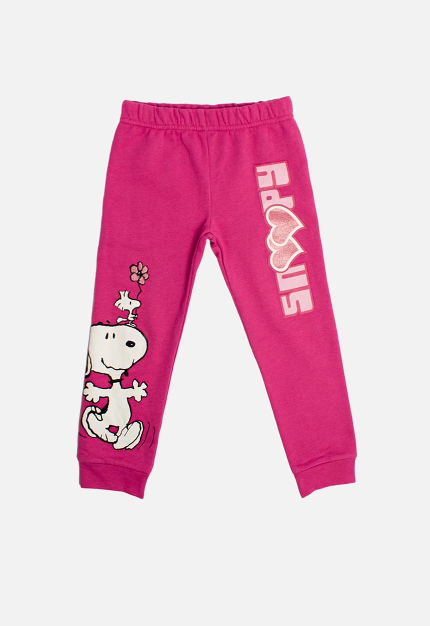 Character Group - Snoopy track pants - pink