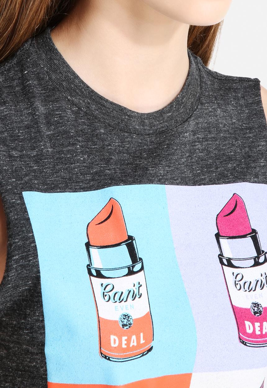 Reason - Can't Even Lipstick Muscle Tee