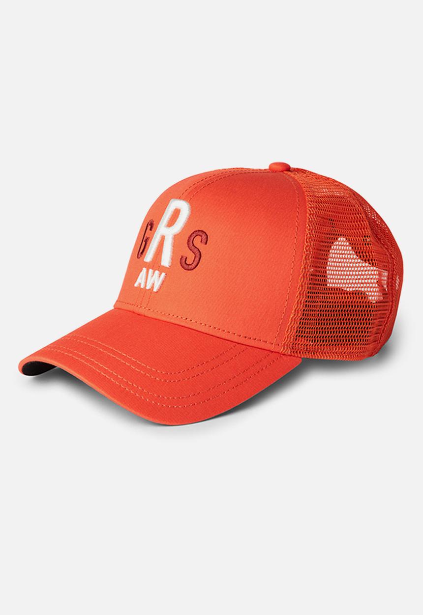 G-STAR - Embro aw baseball trucker cap - paprika