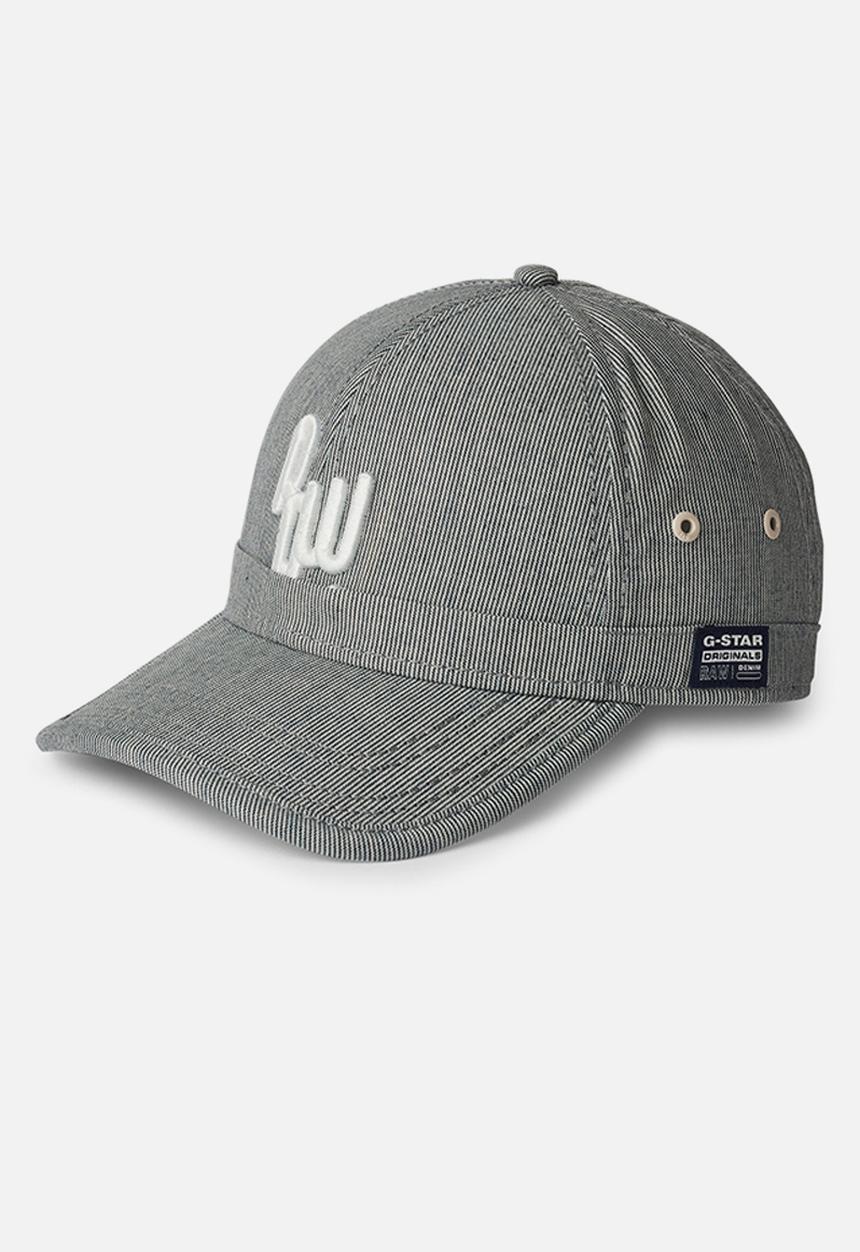 G-STAR - Avernus baseball cap indigo stripe - indigo & milk