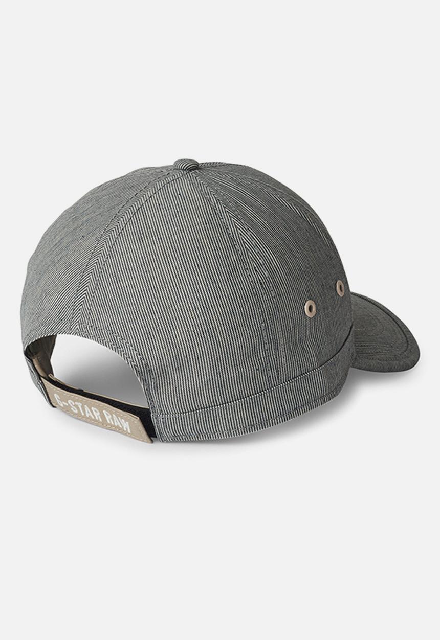 G-STAR - Avernus baseball cap indigo stripe - indigo & milk