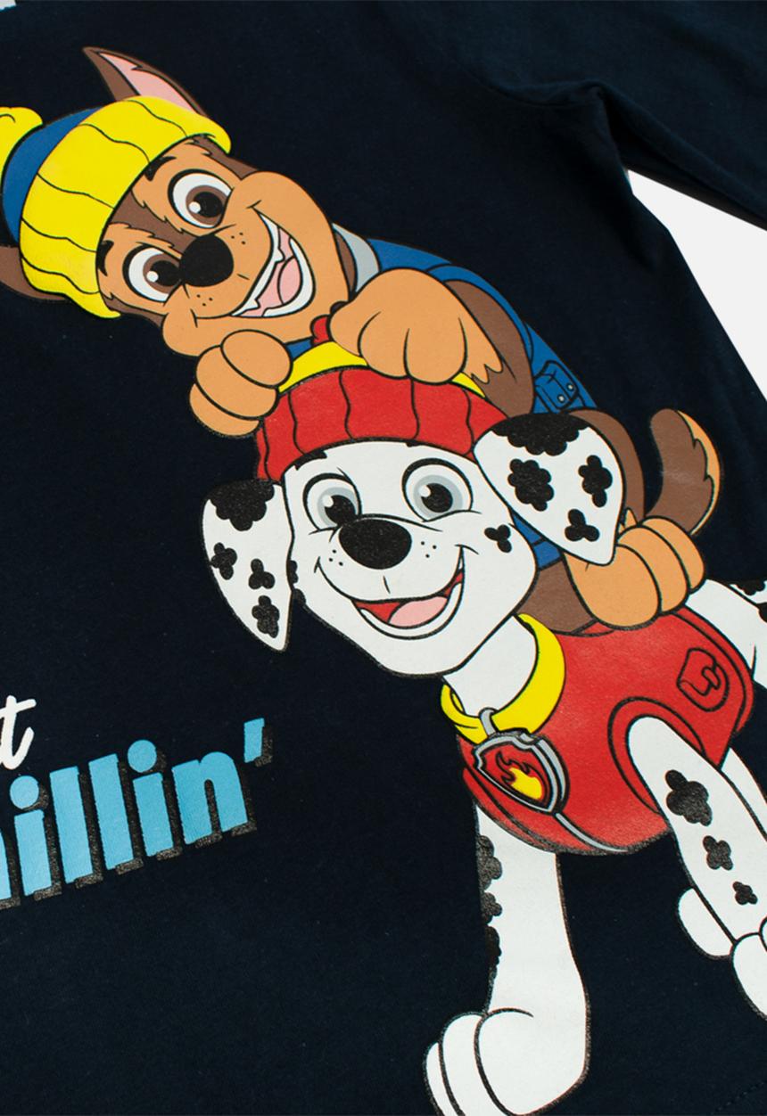 Character Group - 2-Pack long tees - blue & navy