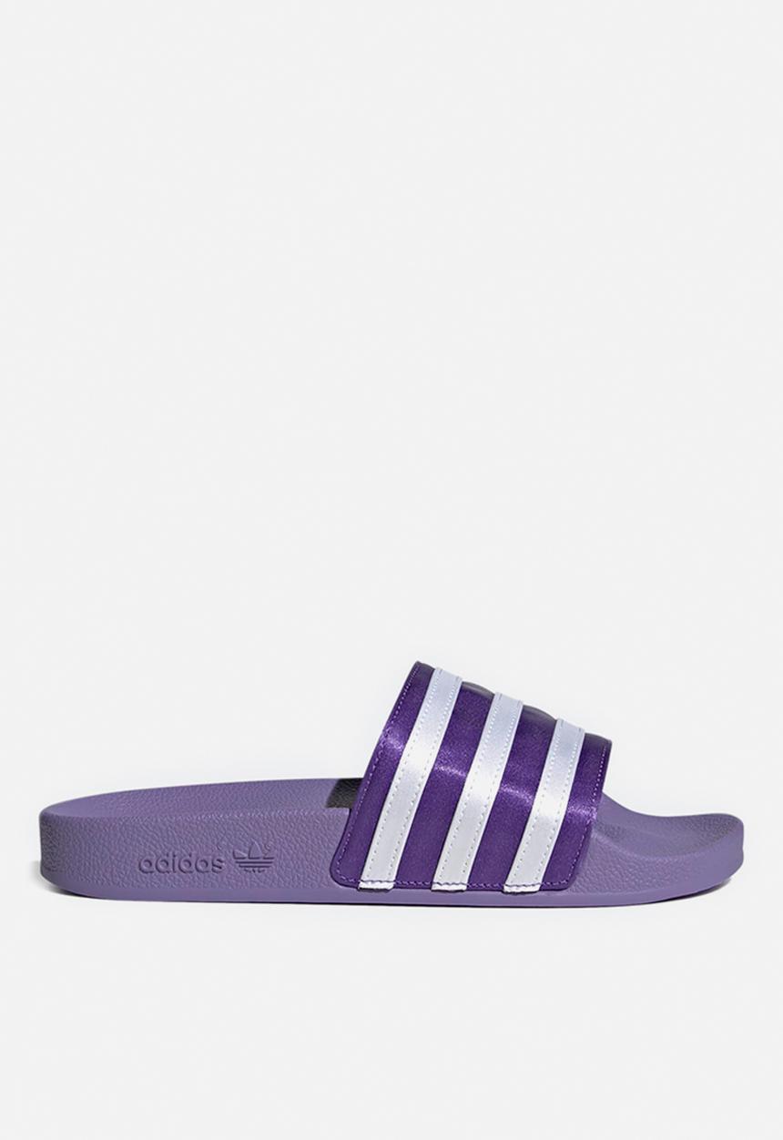 adidas Originals - Adilette w - magic lilac/ftwr white/purple rush