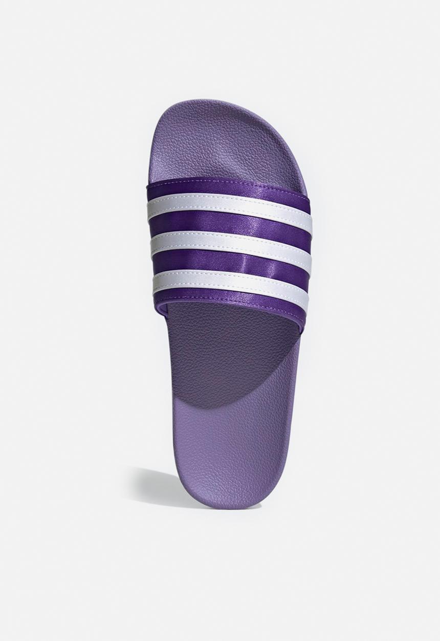 adidas Originals - Adilette w - magic lilac/ftwr white/purple rush