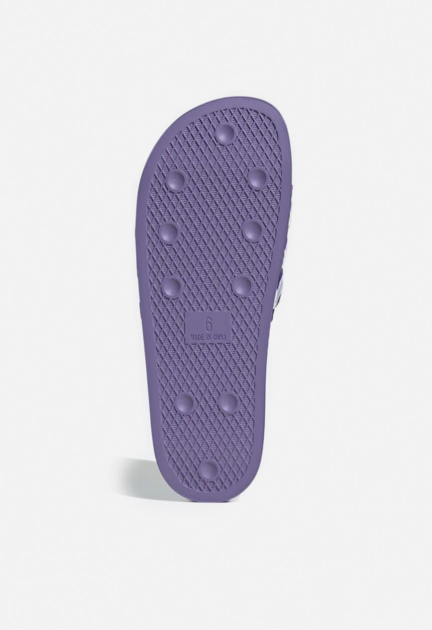 adidas Originals - Adilette w - magic lilac/ftwr white/purple rush