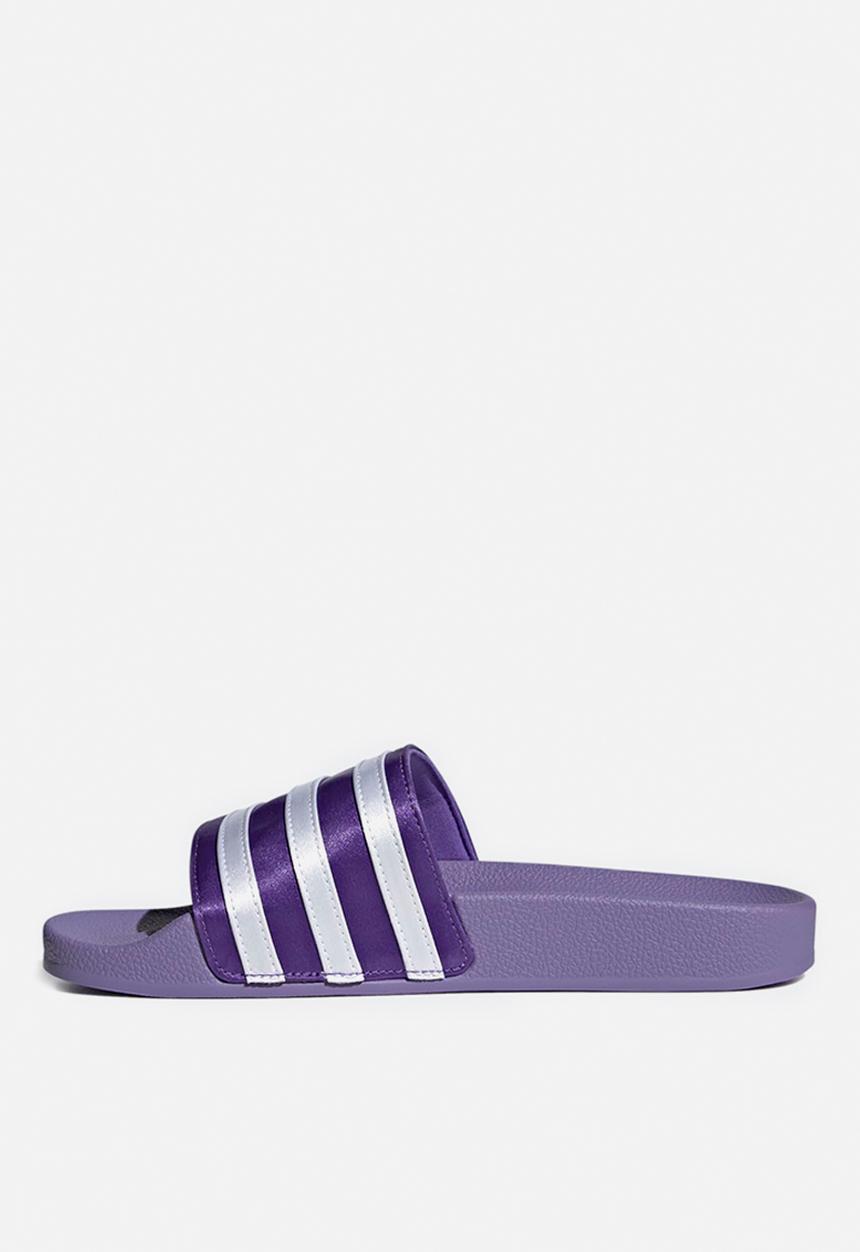 adidas Originals - Adilette w - magic lilac/ftwr white/purple rush
