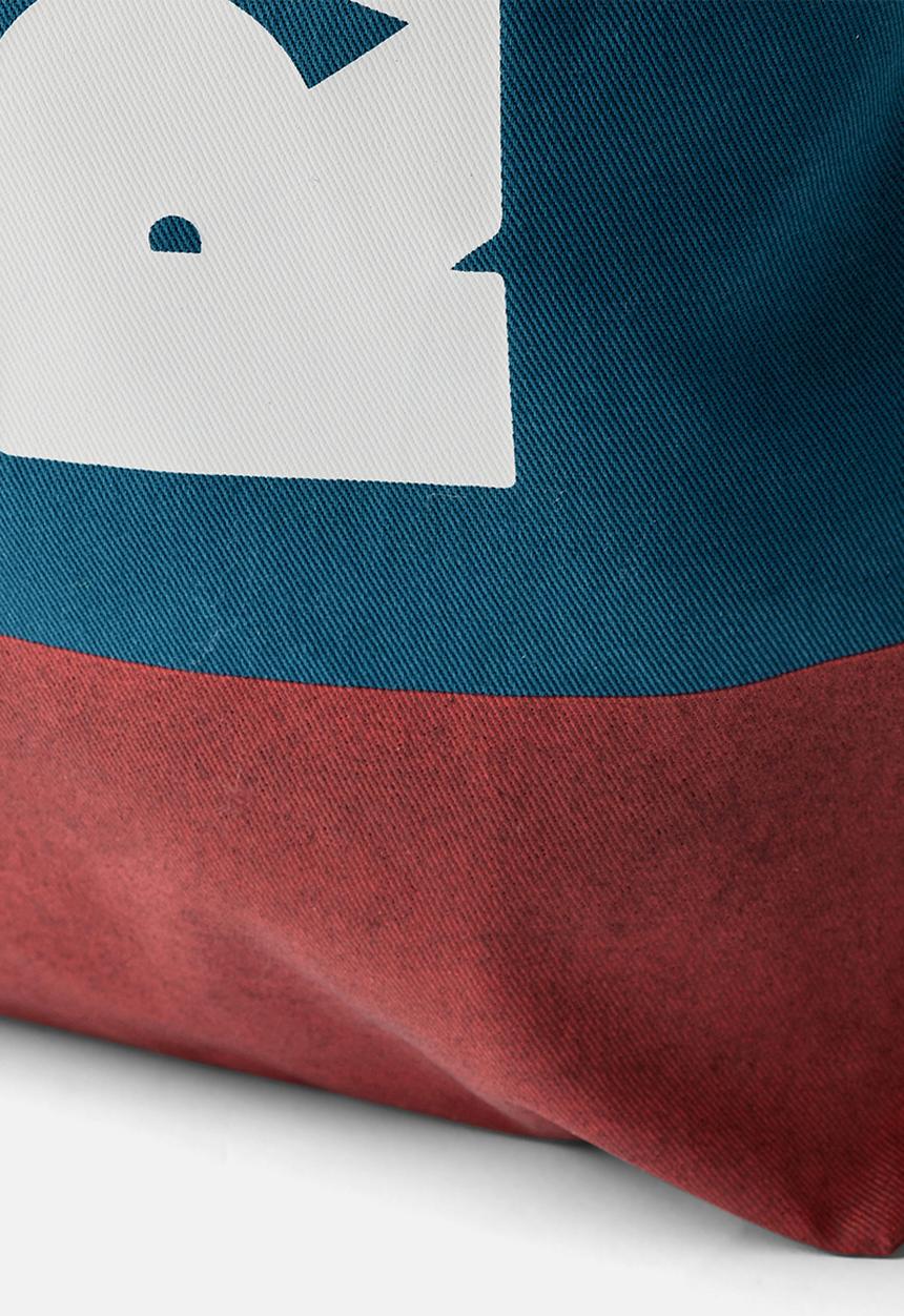 G-STAR - Canvas shopper colorblock - nitro