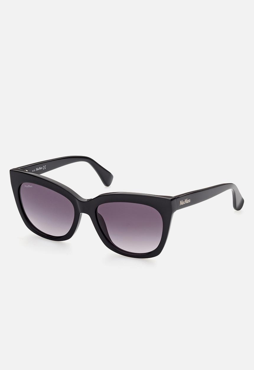 Max Mara Sun - Max mara mm0009-01b55 - shiny black & gradient smoke