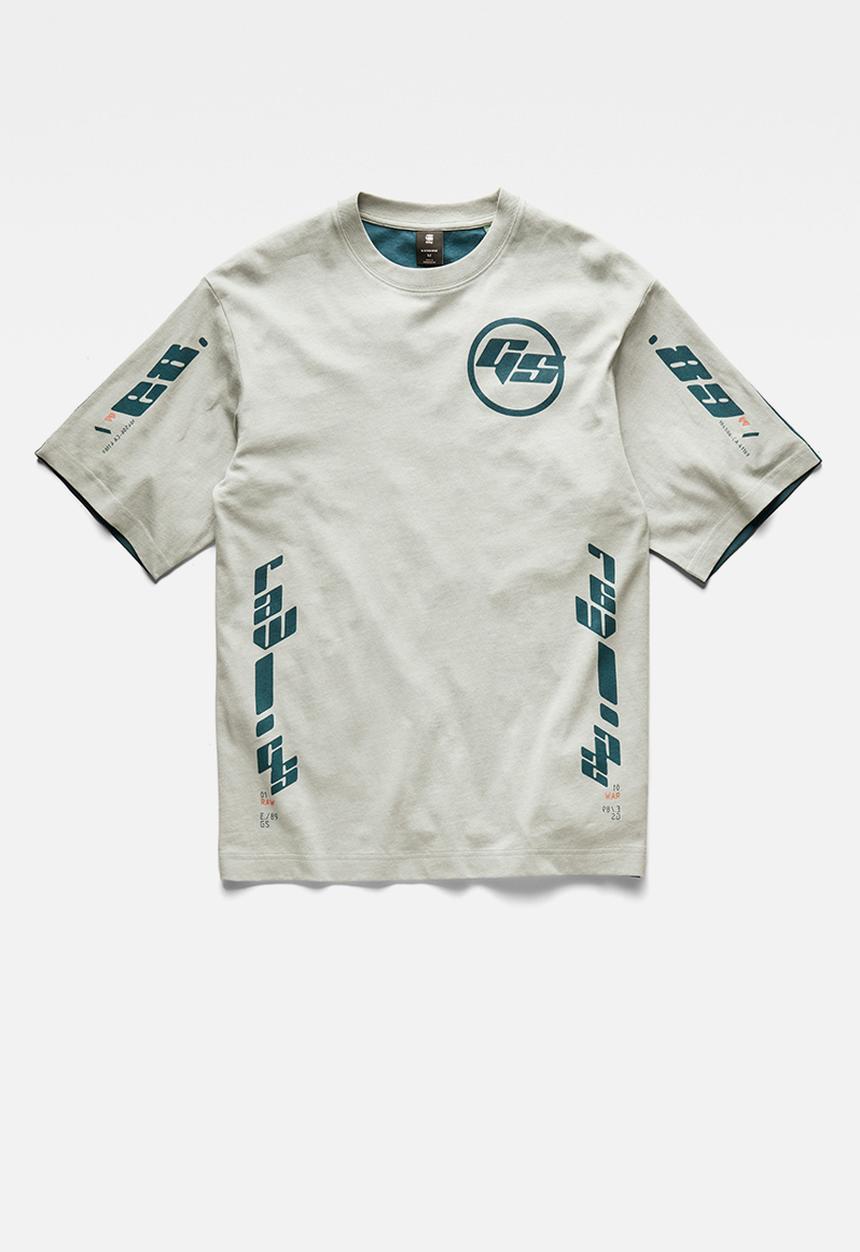 G-STAR - Sobiru gr boxy r t - iceberg green/nitro color block