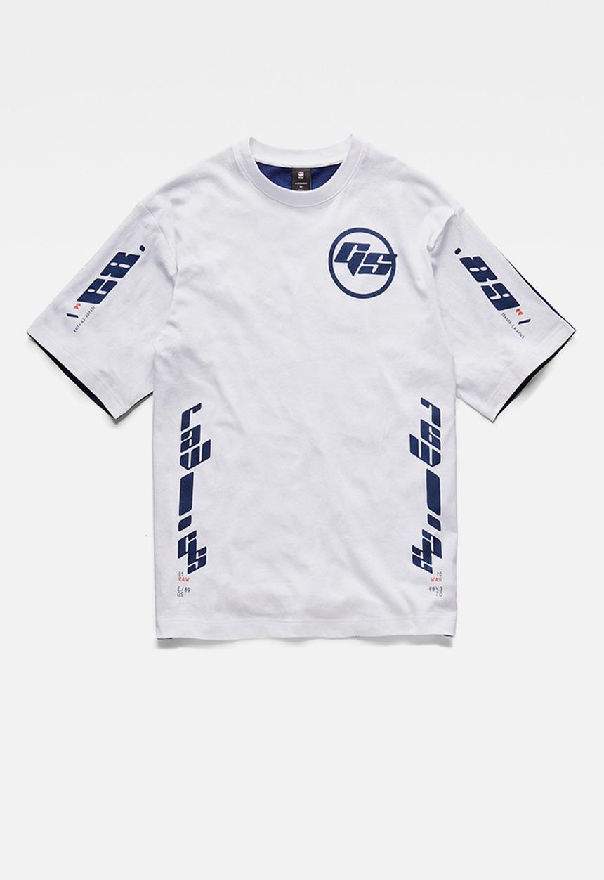 G-STAR - Sobiru gr boxy r t - white/ballpen blue 