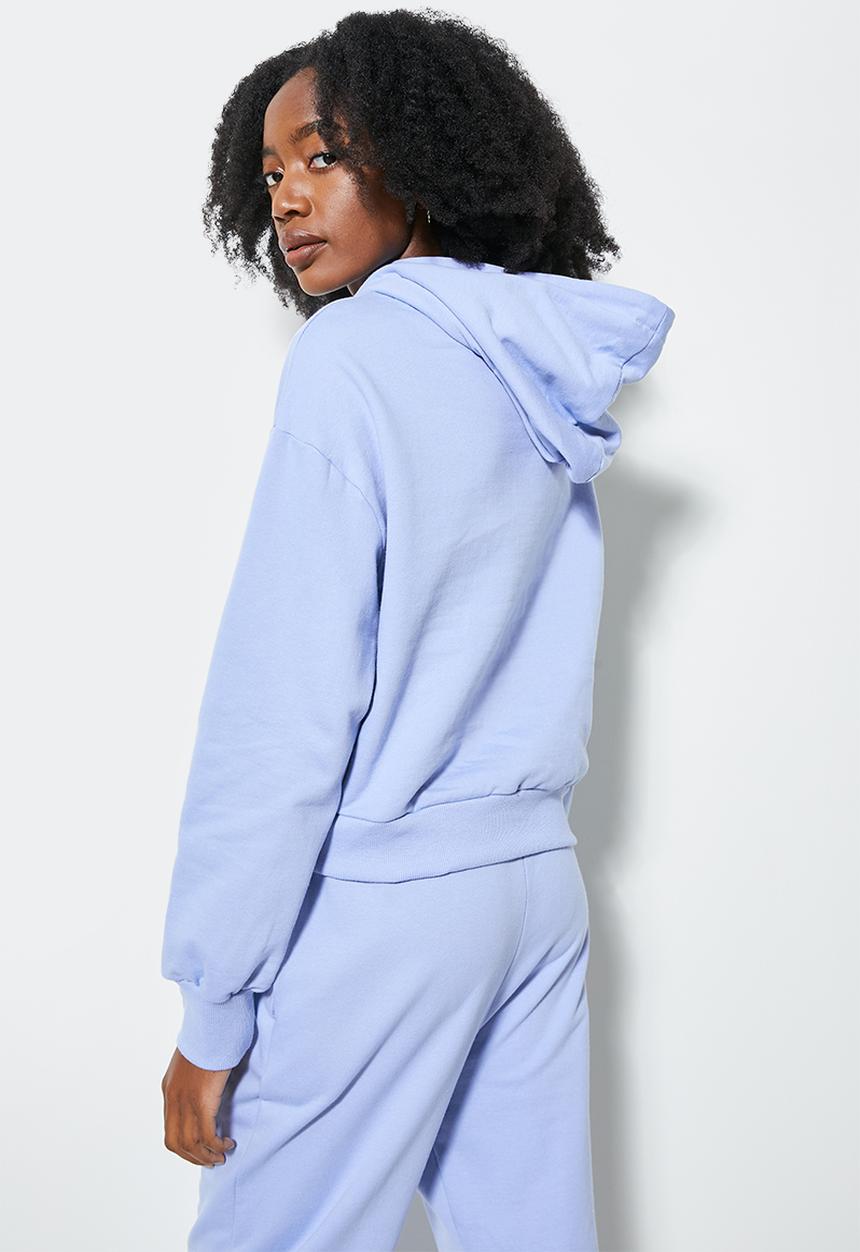 Superbalist - Crop hoodie - forever blue