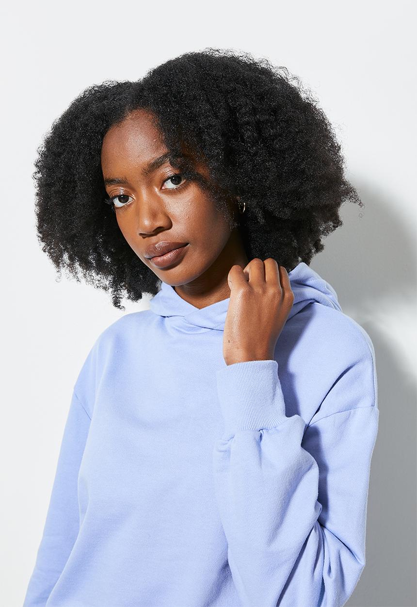 Superbalist - Crop hoodie - forever blue