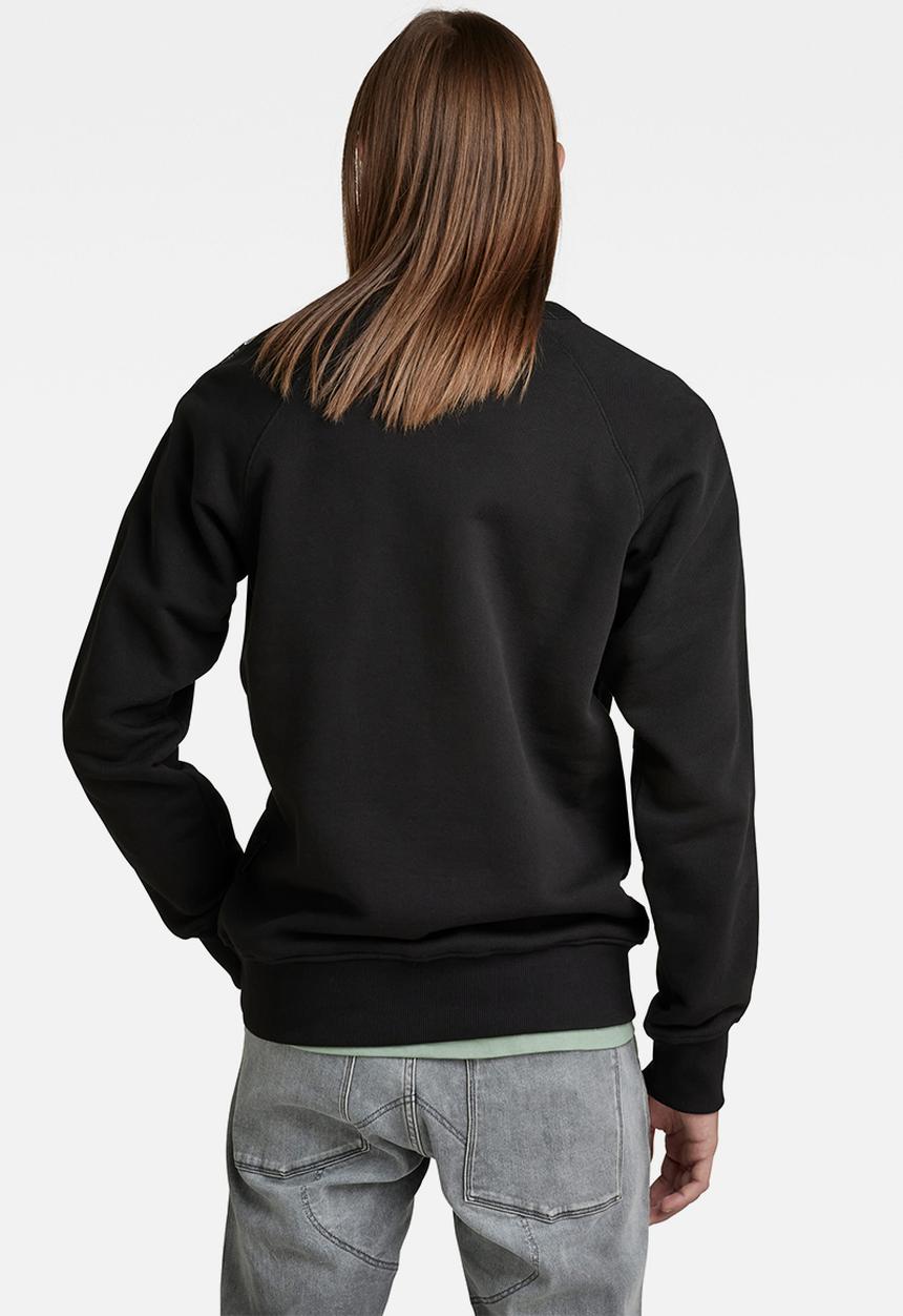 G-STAR - Tape raglan sw r - dk black