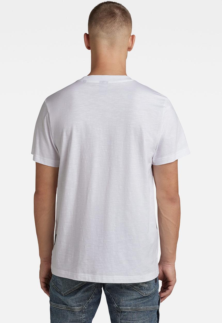 G-STAR - Zip pkt loose r t - white