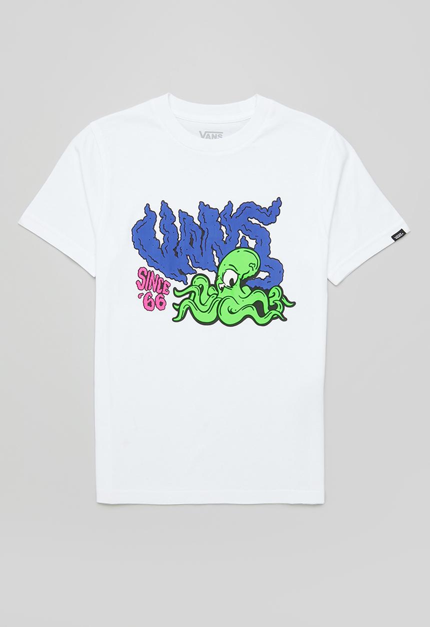 Vans - Octovans short sleeve boys - white