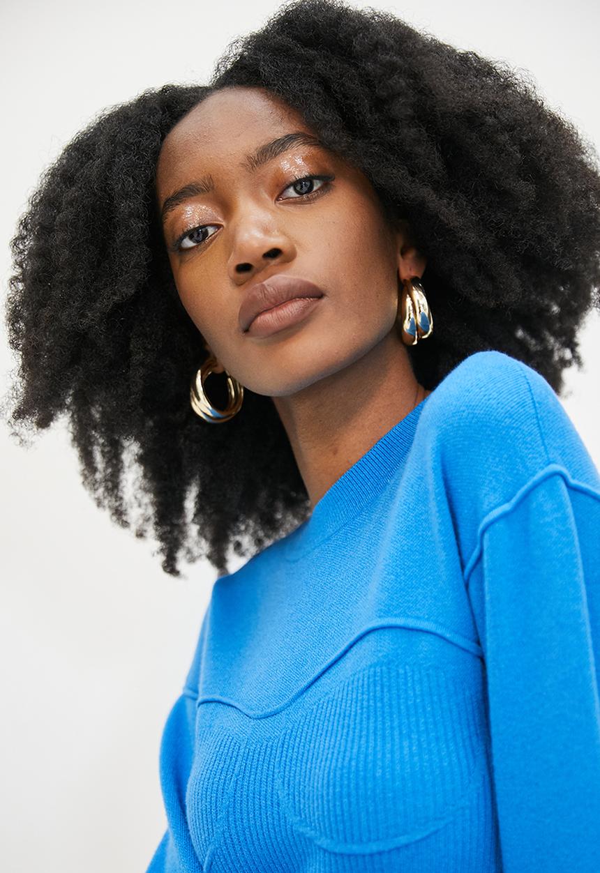 Superbalist - Naiya hoop earrings - gold
