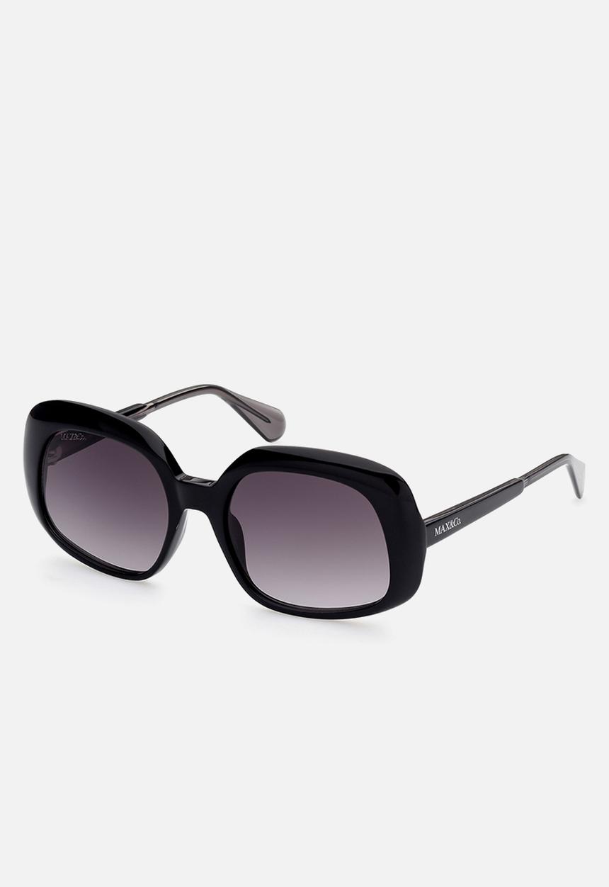 Max&Co Sun - Max&co mo0018-01b54 - shiny black & gradient smoke