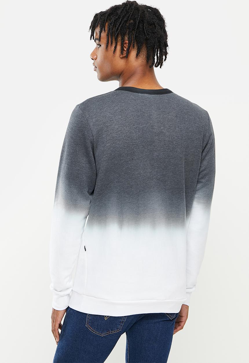 Rip Curl - Dip dye crew - black