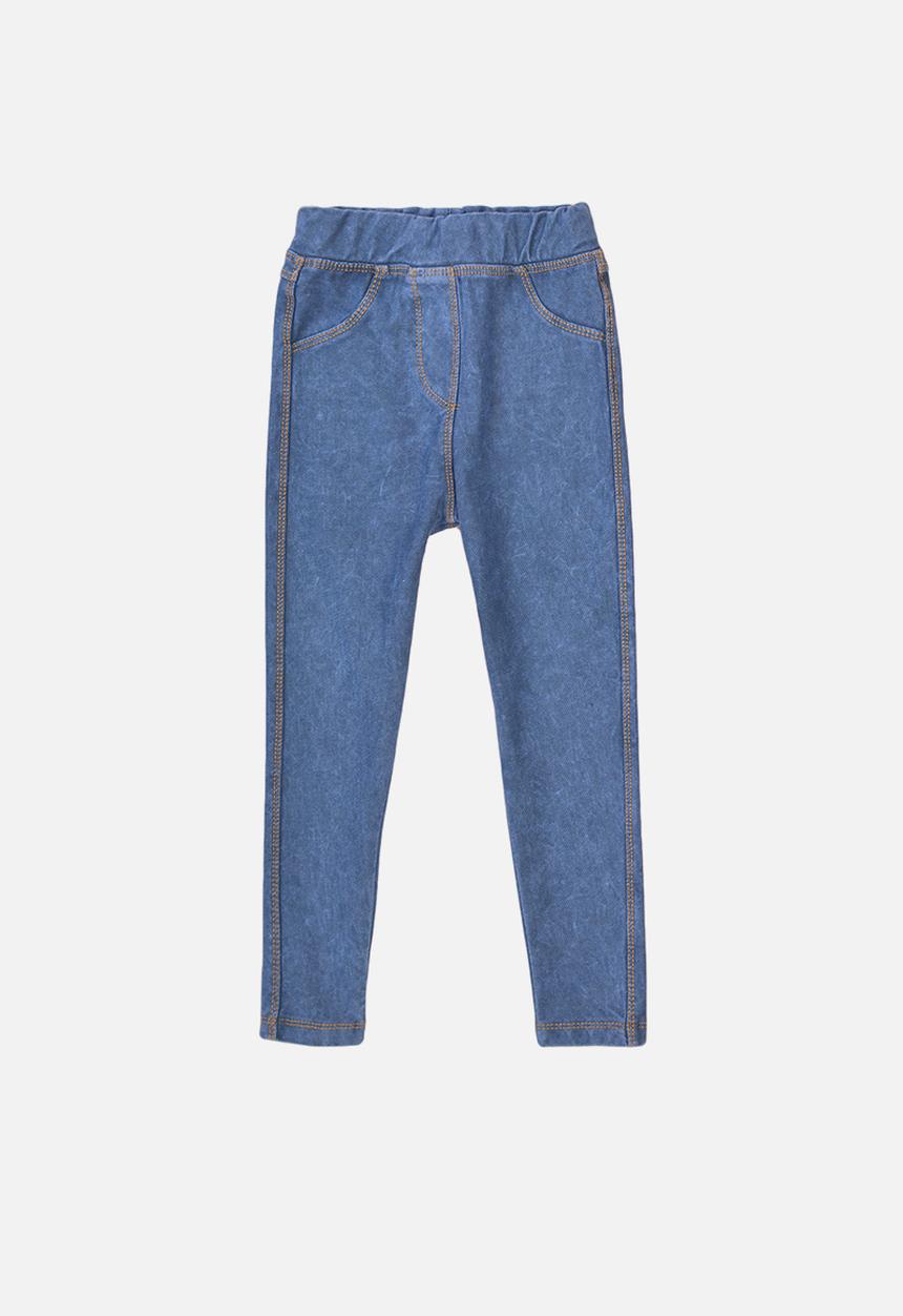 MINOTI - Basic knitted jegging - blue