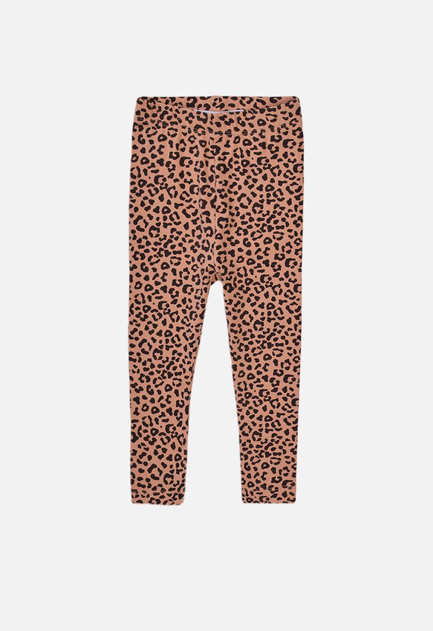 MINOTI - Leopard aop basic legging - dusty pink