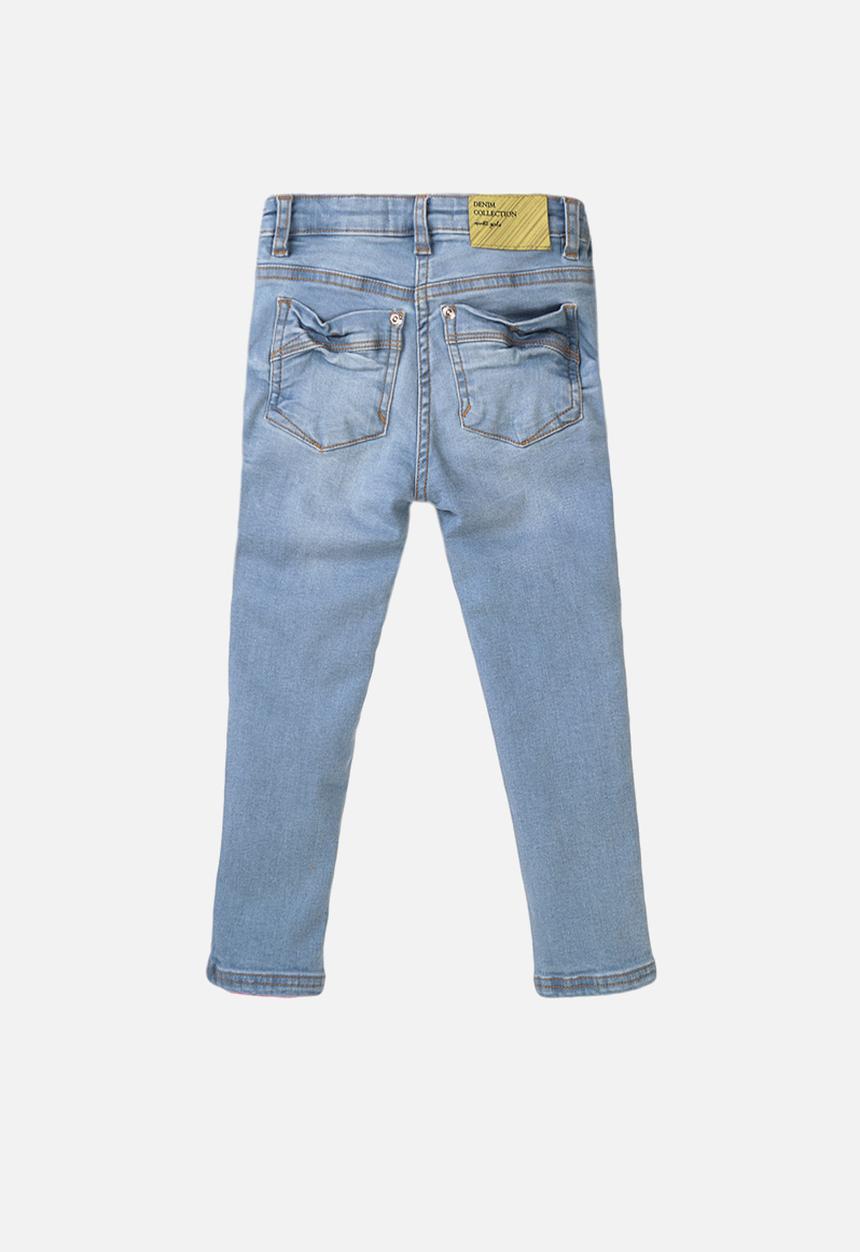 MINOTI - Basic skinny fit jean - light blue 