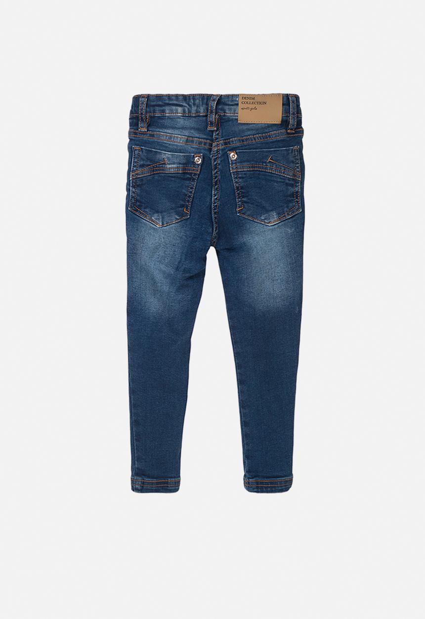 MINOTI - Younger girls basic skinny fit jean - blue