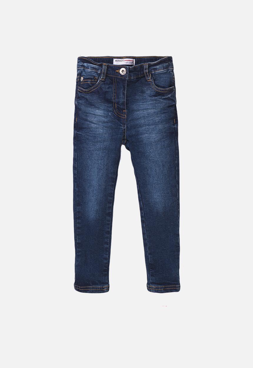 MINOTI - Younger girls basic skinny fit jean - indigo 