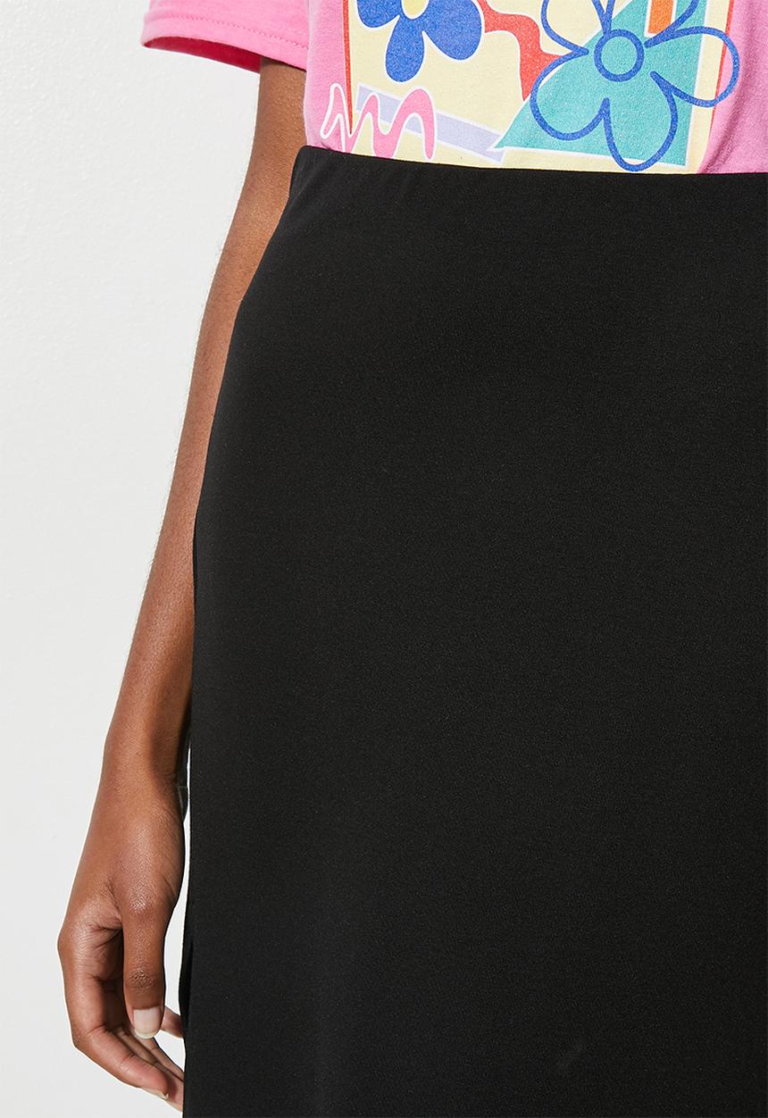 Superbalist - Split midi - black