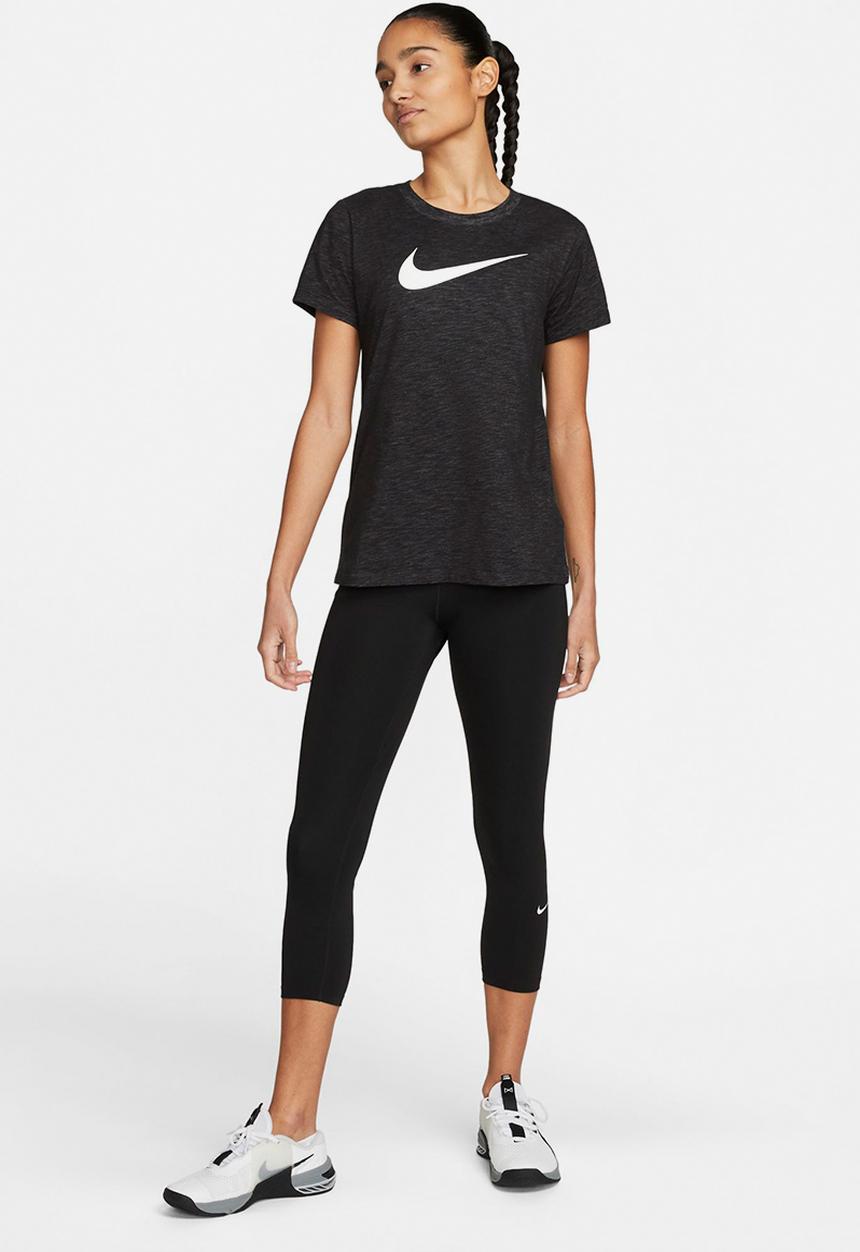 Nike - W nk dry tee dfc crew - black
