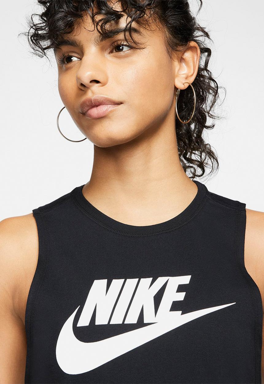 Nike - W nsw tank mscl futura new - black
