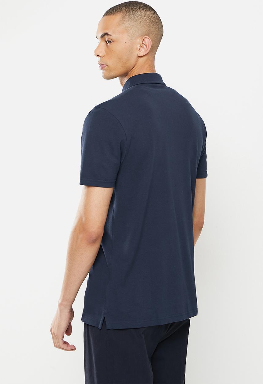 Ben Sherman - Pique shirt navy - navy