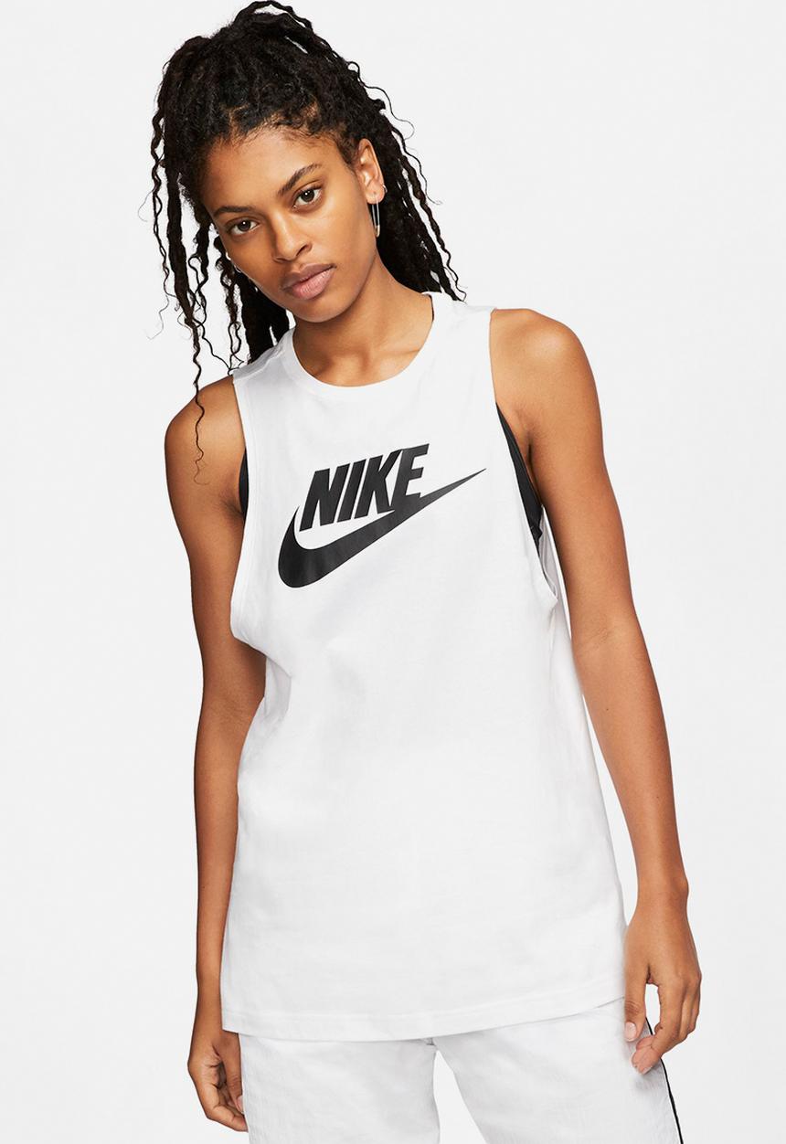 Nike - W nsw tank mscl futura new - white
